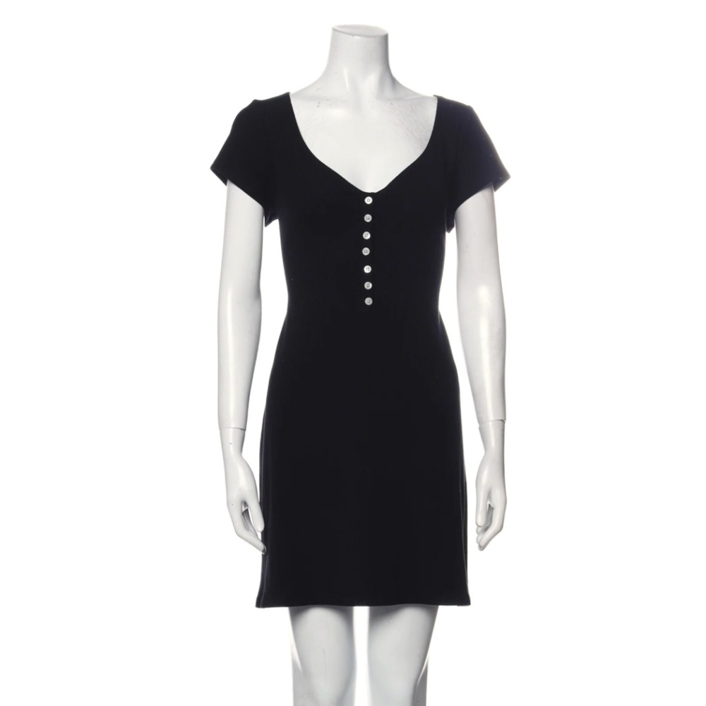 Reformation V-Neck Mini Dress